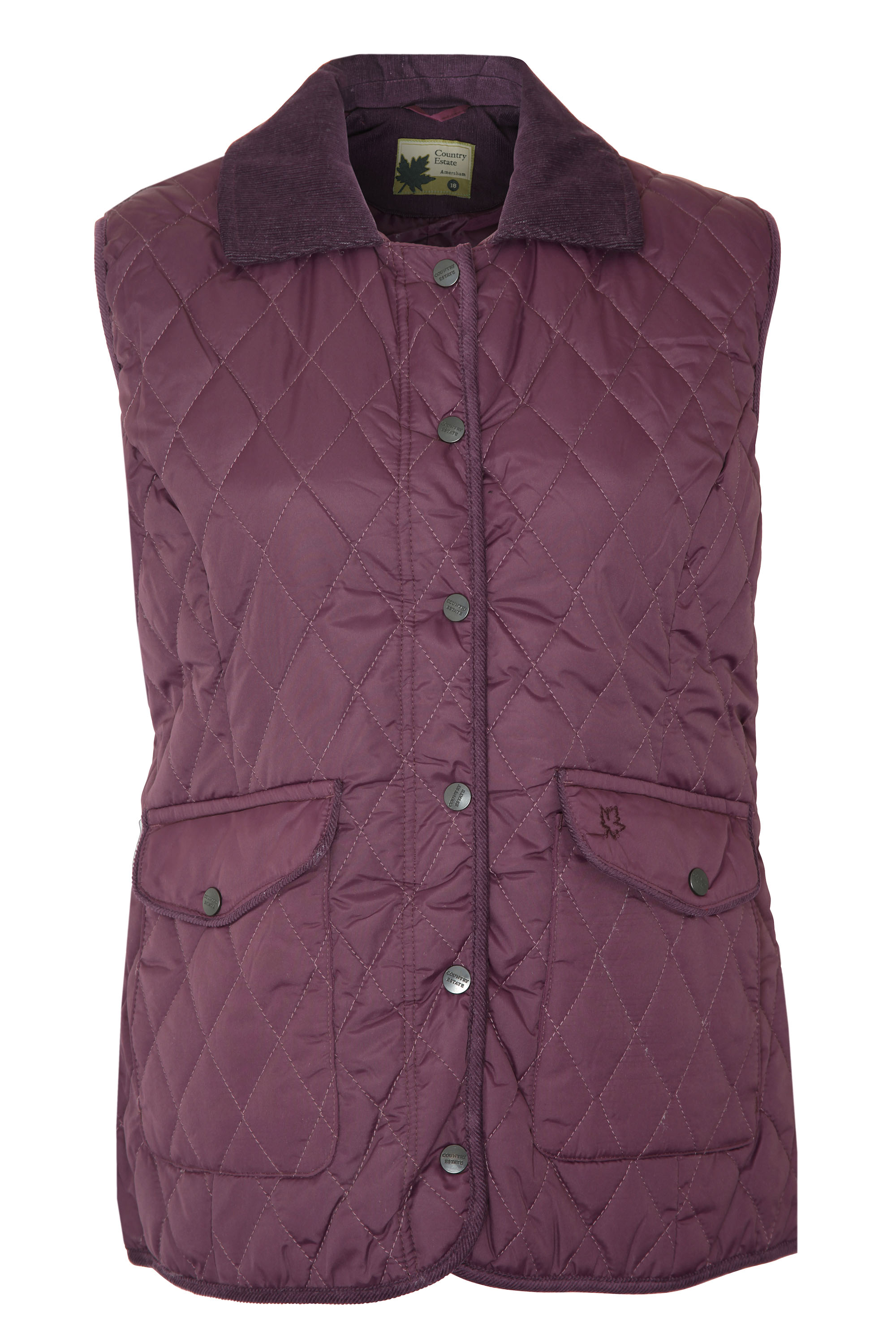 Ladies Champion Country Estate Quilted Gilet Bodywarmer Walking Riding